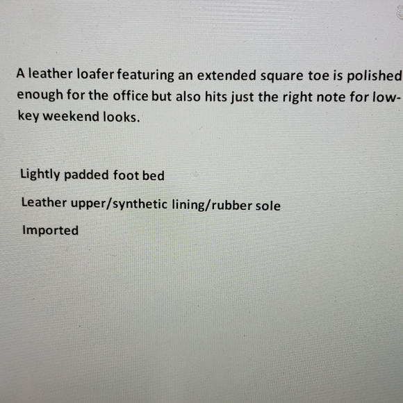 NEW Marc Fisher Enaba Square Toe Loafer - Picture 10 of 10